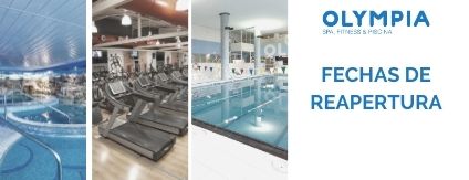 Reapertura Gimnasio, Spa y Piscina